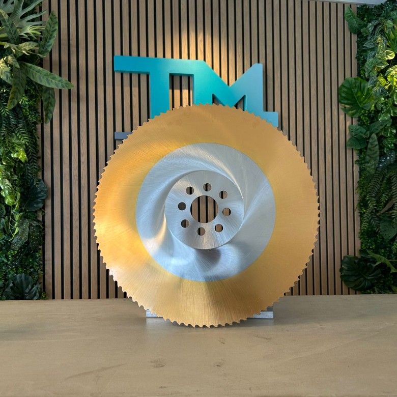 HSS circular saw blades with PVD coating